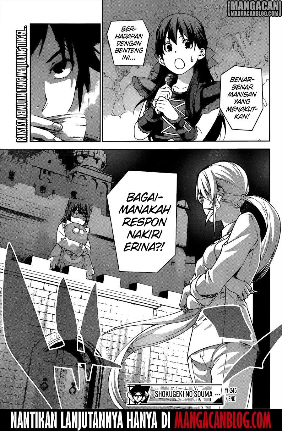 Shokugeki no Souma Chapter 245 - halaman 19