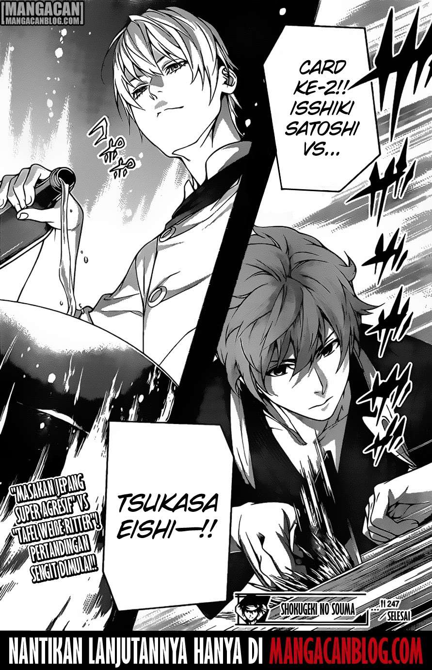 Shokugeki no Souma Chapter 247 - halaman 19