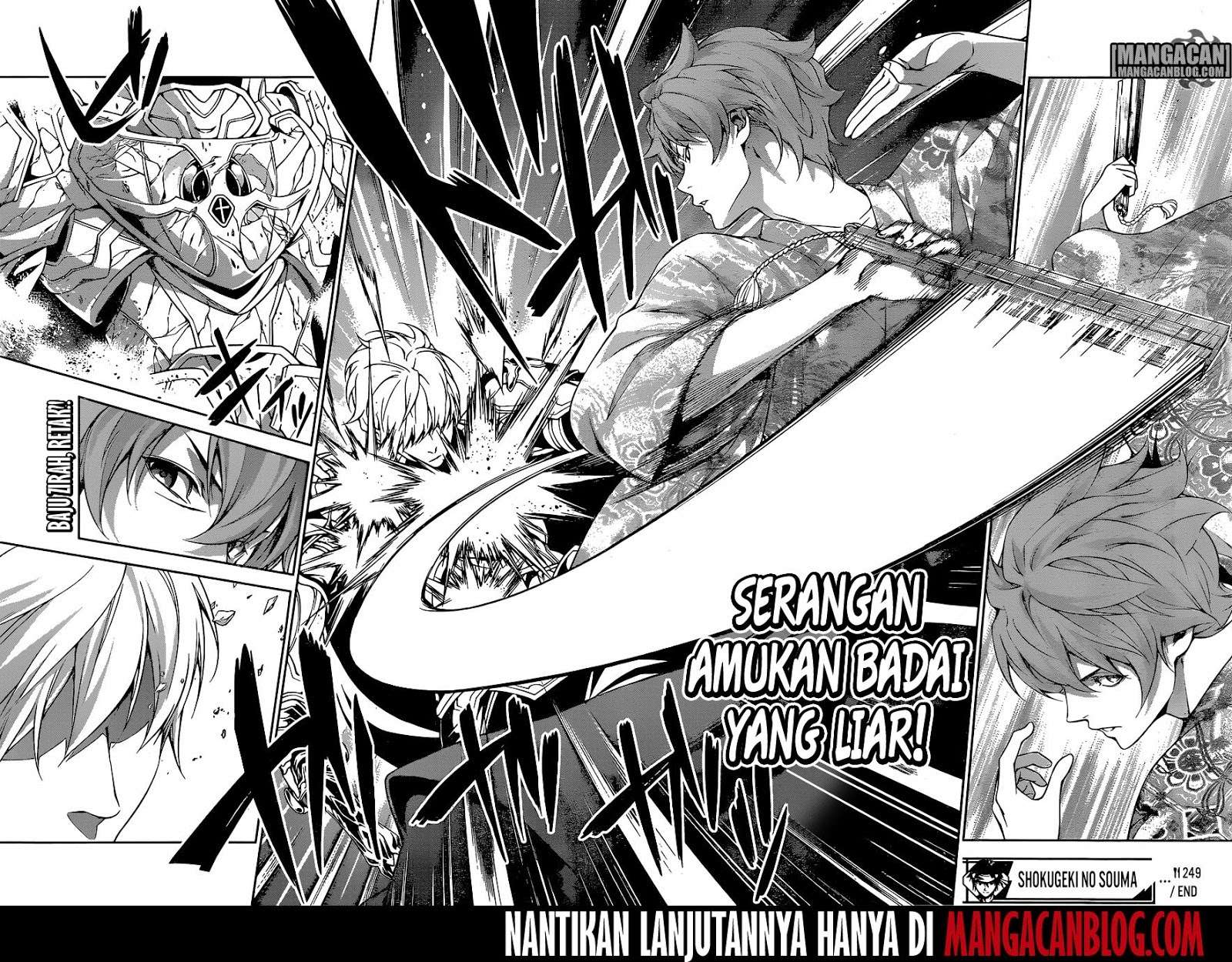 Shokugeki no Souma Chapter 249 - halaman 19