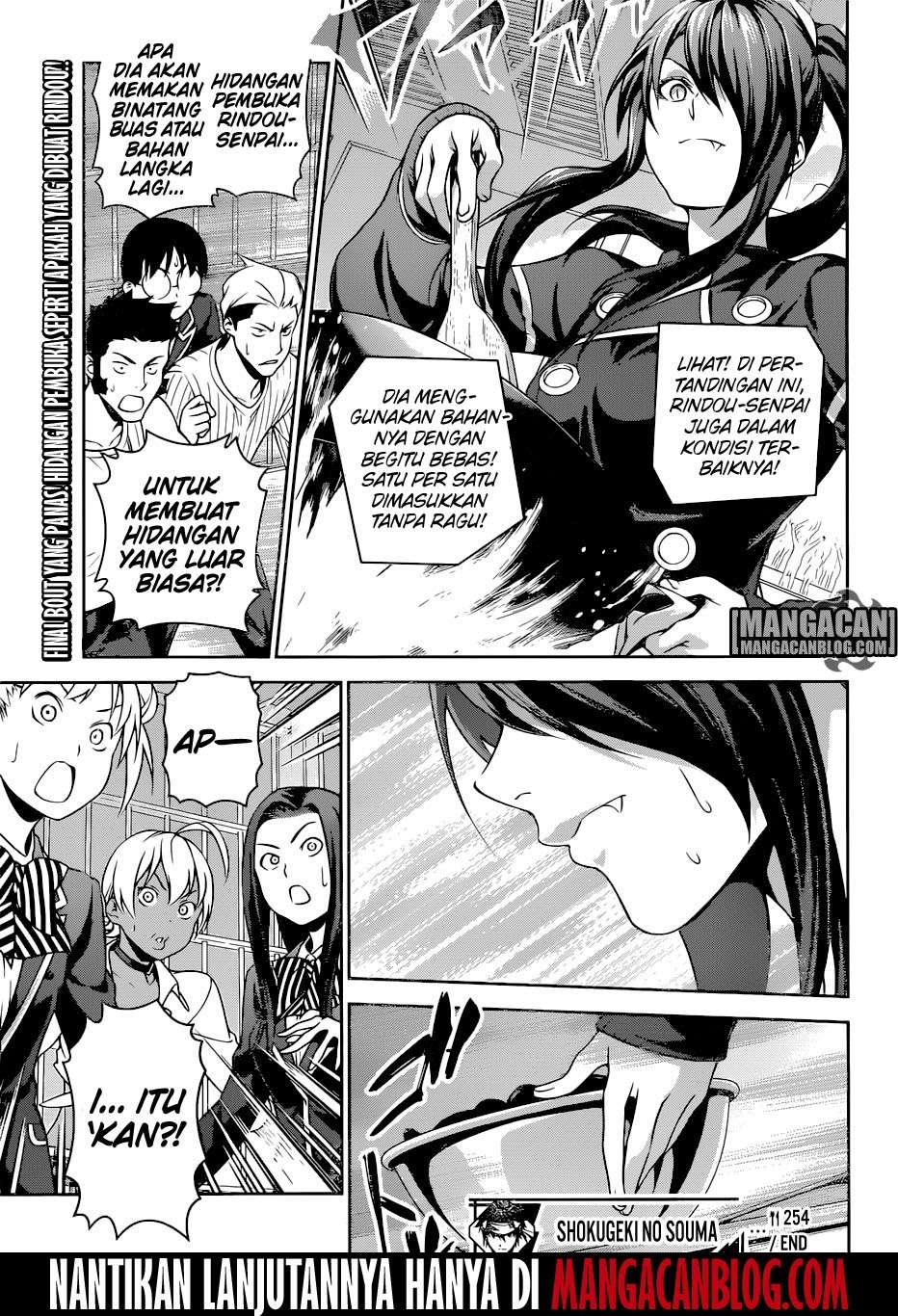 Shokugeki no Souma Chapter 254 - halaman 19