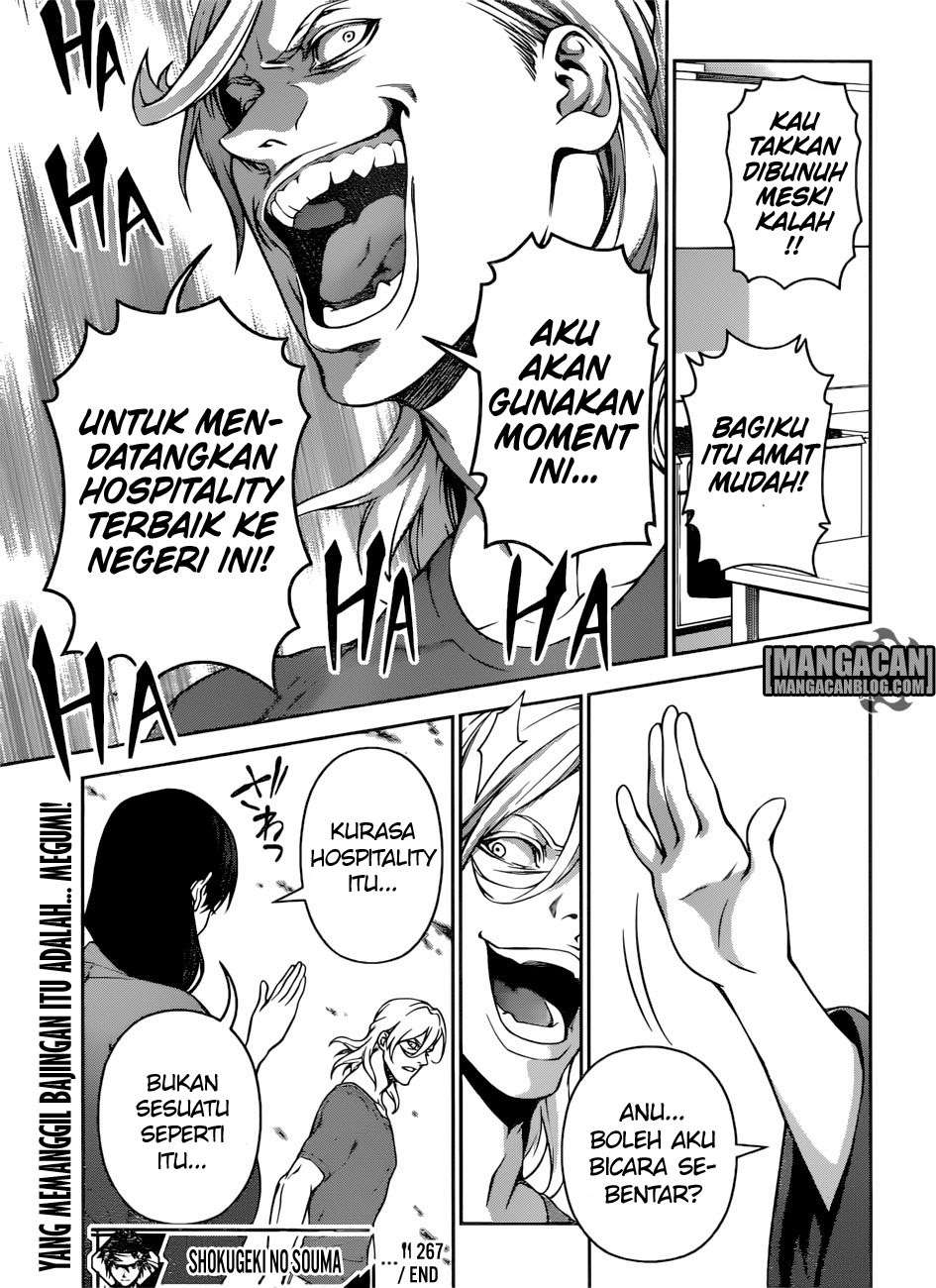 Shokugeki no Souma Chapter 267 - halaman 20
