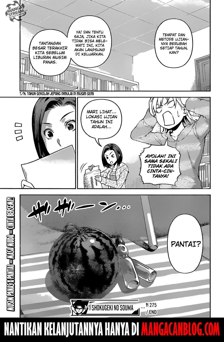 Shokugeki no Souma Chapter 276 - halaman 20