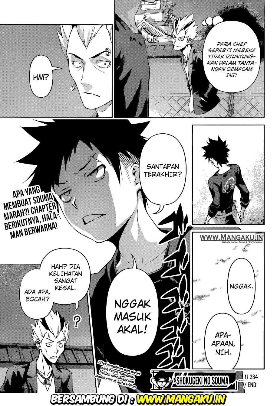 Shokugeki no Souma Chapter 284 - halaman 20