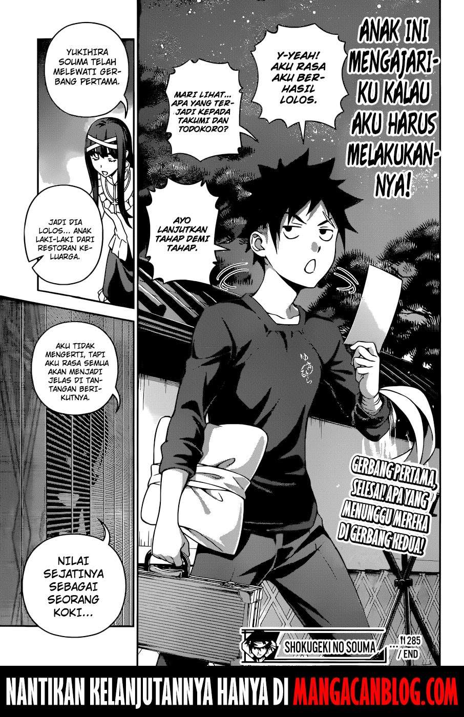 Shokugeki no Souma Chapter 285 - halaman 22