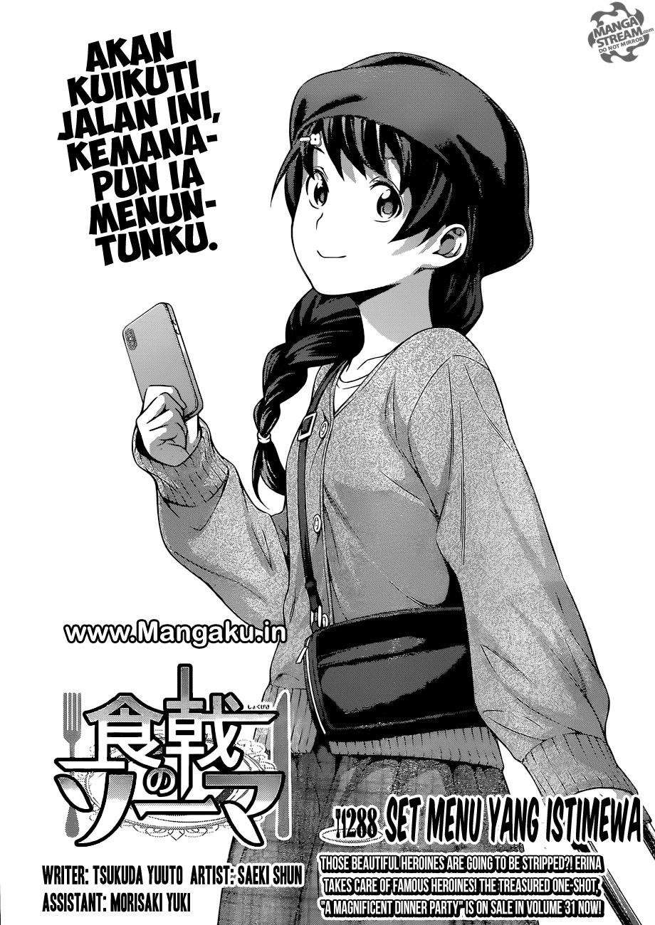 Shokugeki no Souma Chapter 288 - halaman 2
