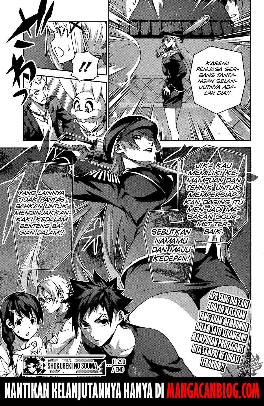 Shokugeki no Souma Chapter 290 - halaman 20