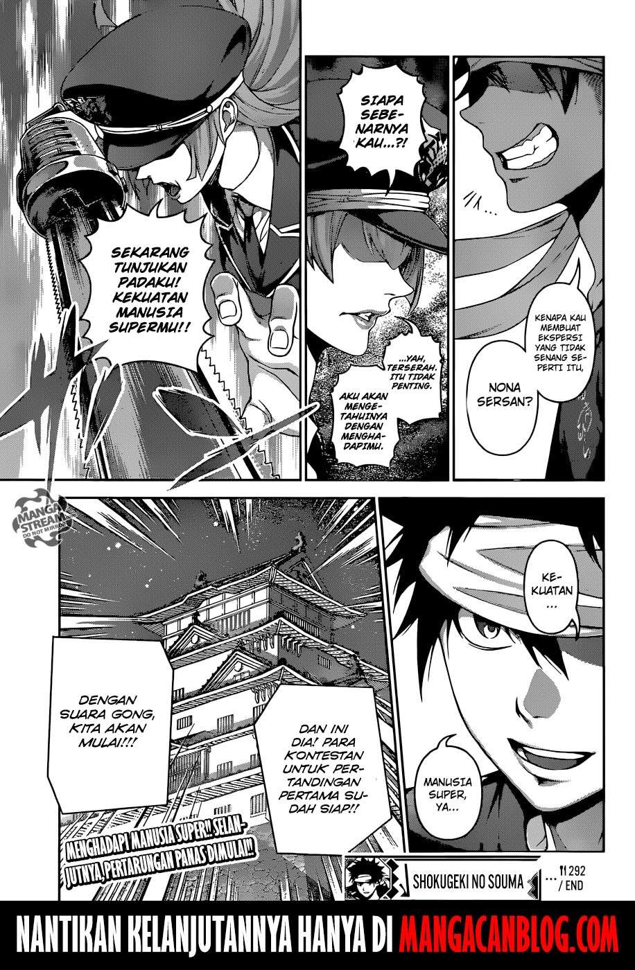Shokugeki no Souma Chapter 292 - halaman 19