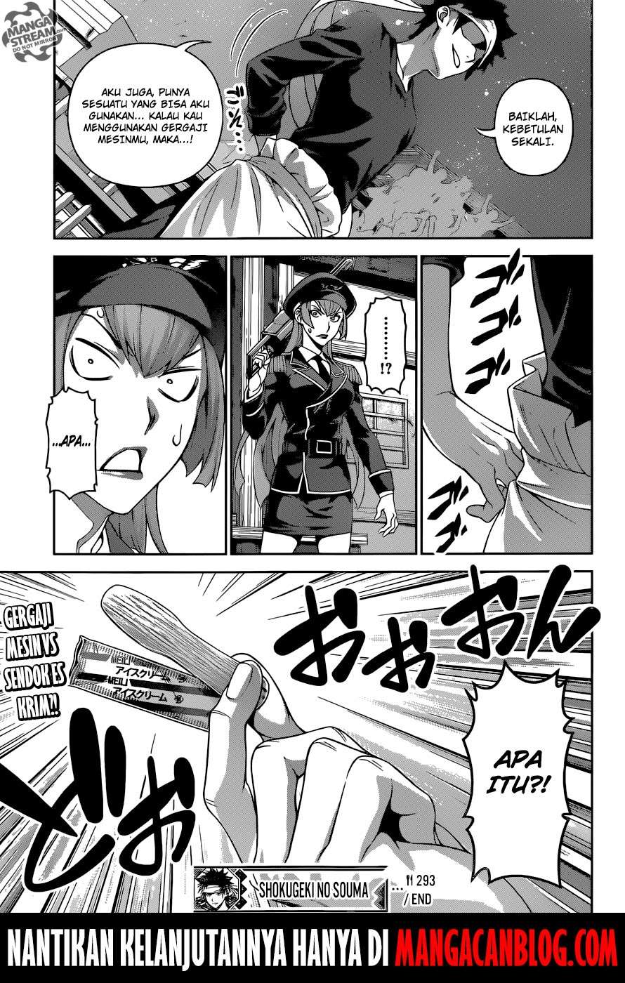 Shokugeki no Souma Chapter 293 - halaman 19