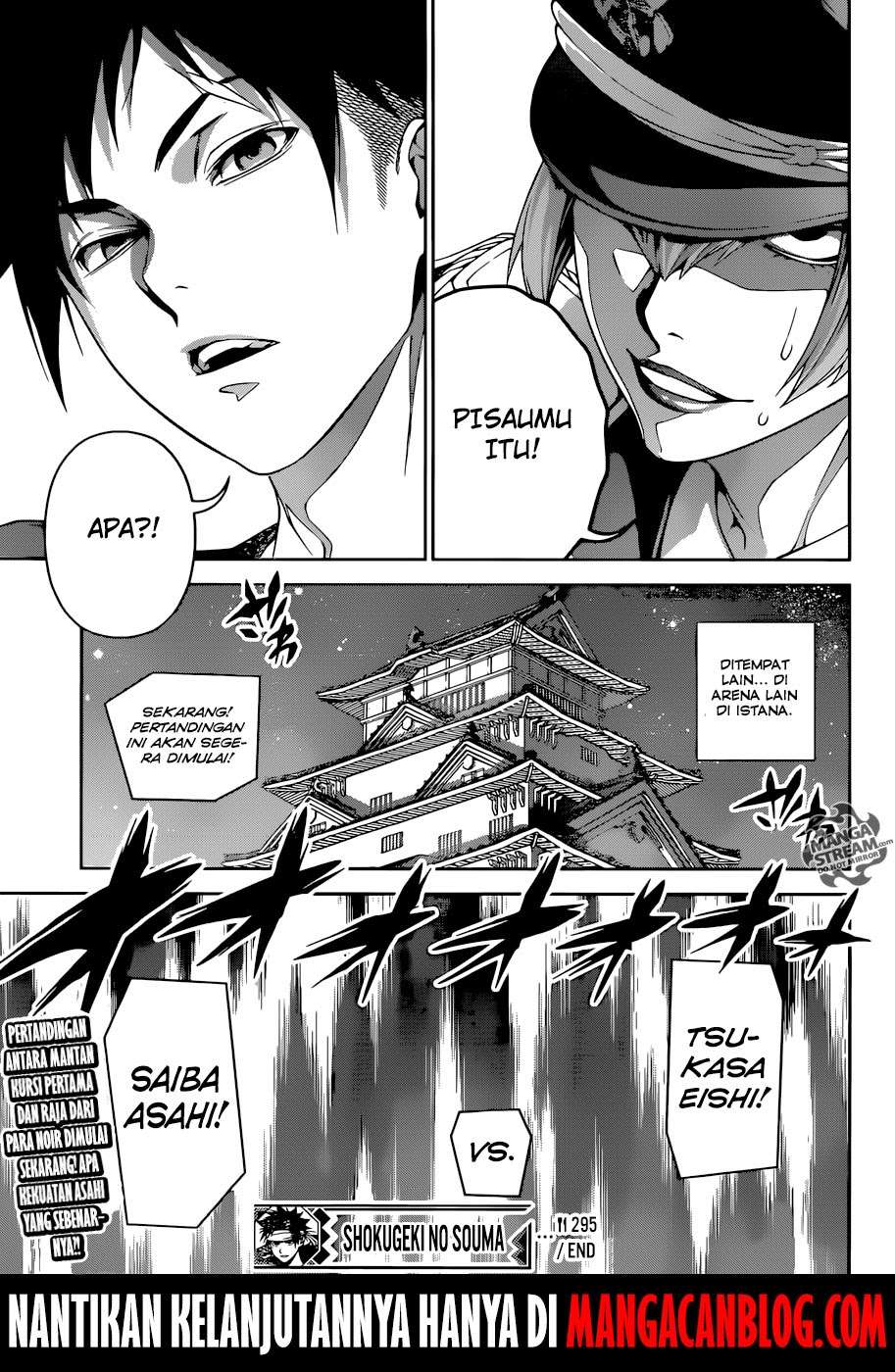 Shokugeki no Souma Chapter 295 - halaman 18