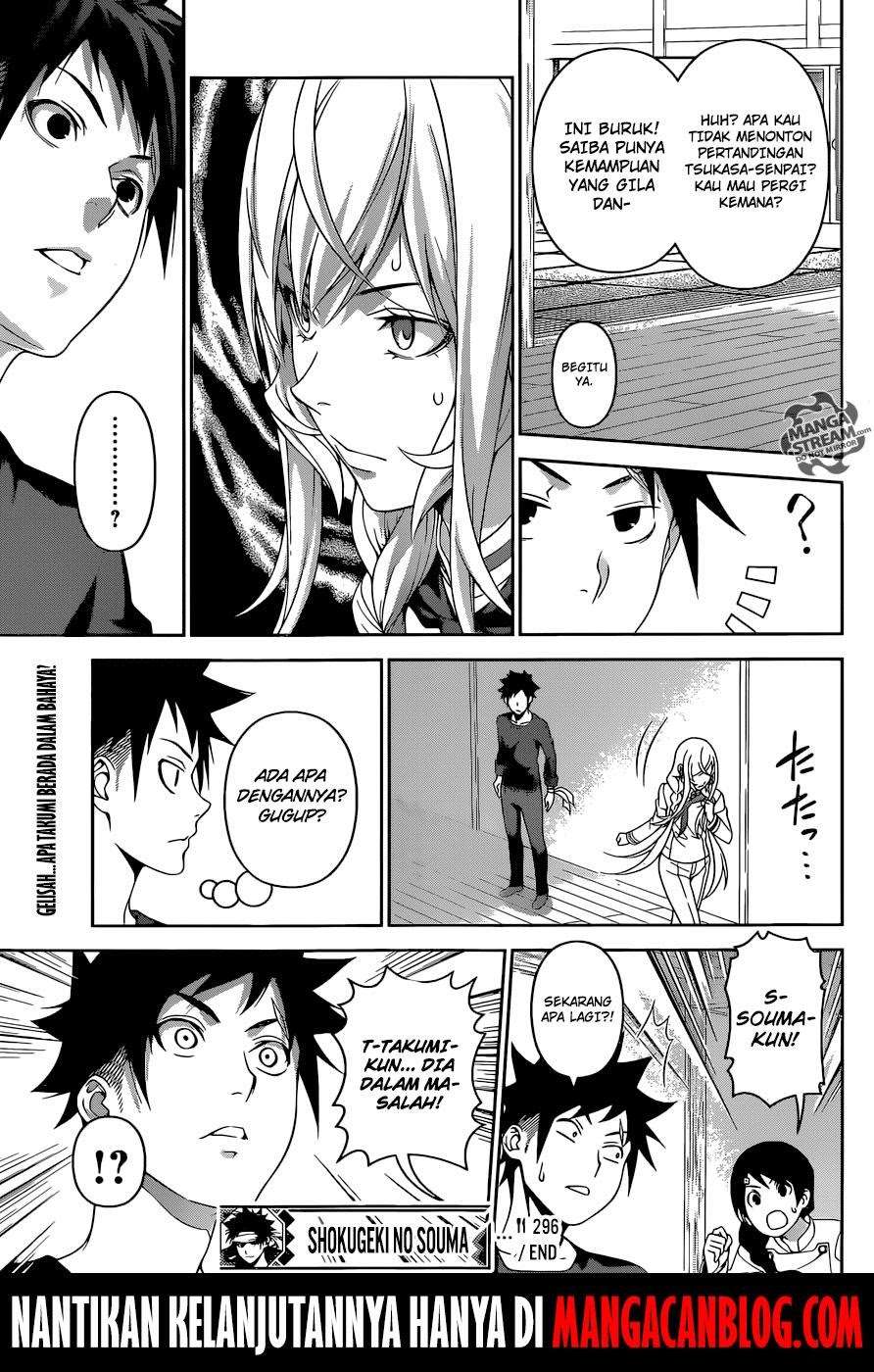 Shokugeki no Souma Chapter 296 - halaman 20