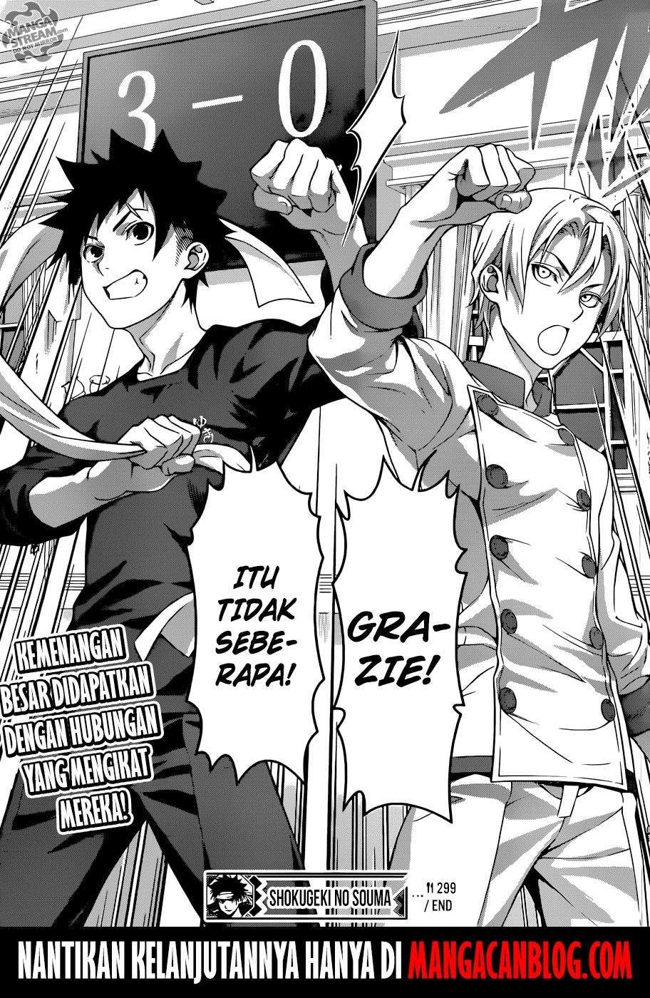 Shokugeki no Souma Chapter 299 - halaman 18