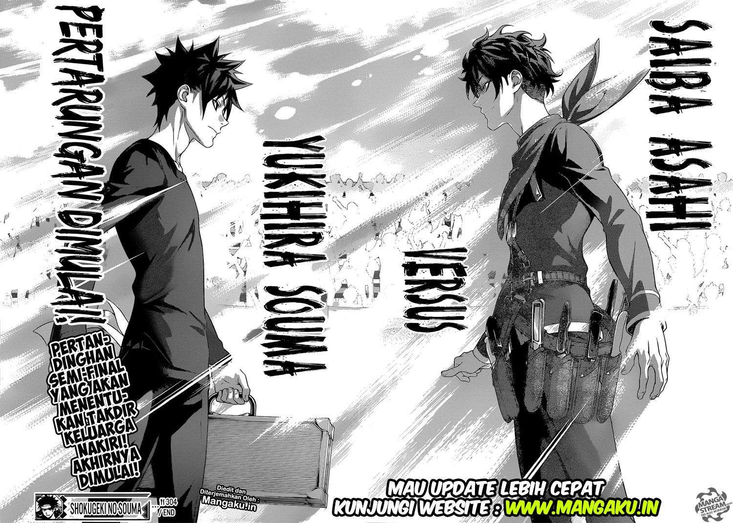 Shokugeki no Souma Chapter 304 - halaman 19