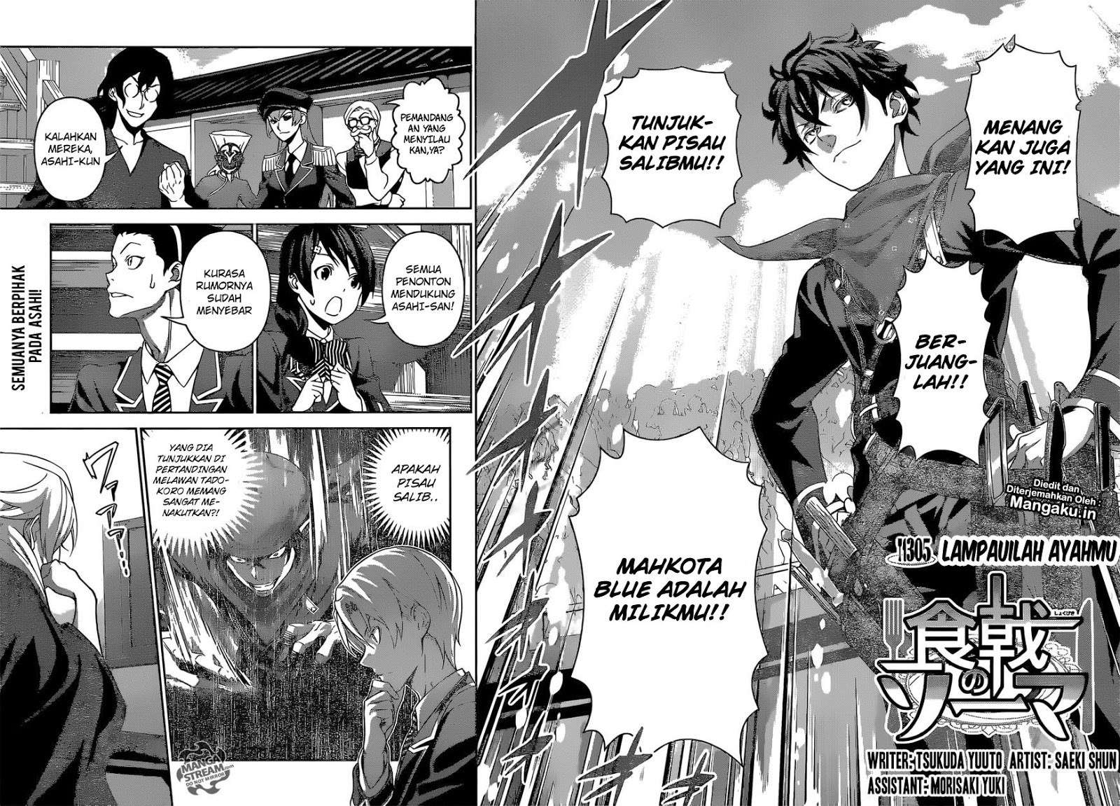 Shokugeki no Souma Chapter 305 - halaman 3