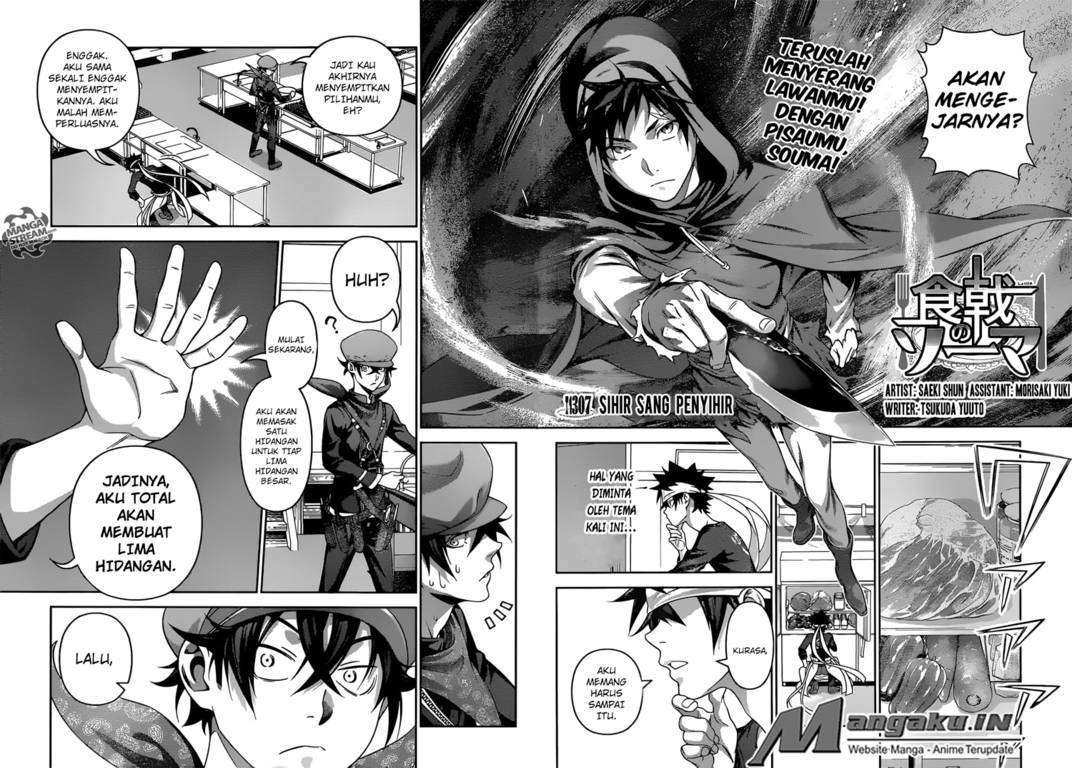 Shokugeki no Souma Chapter 307 - halaman 3