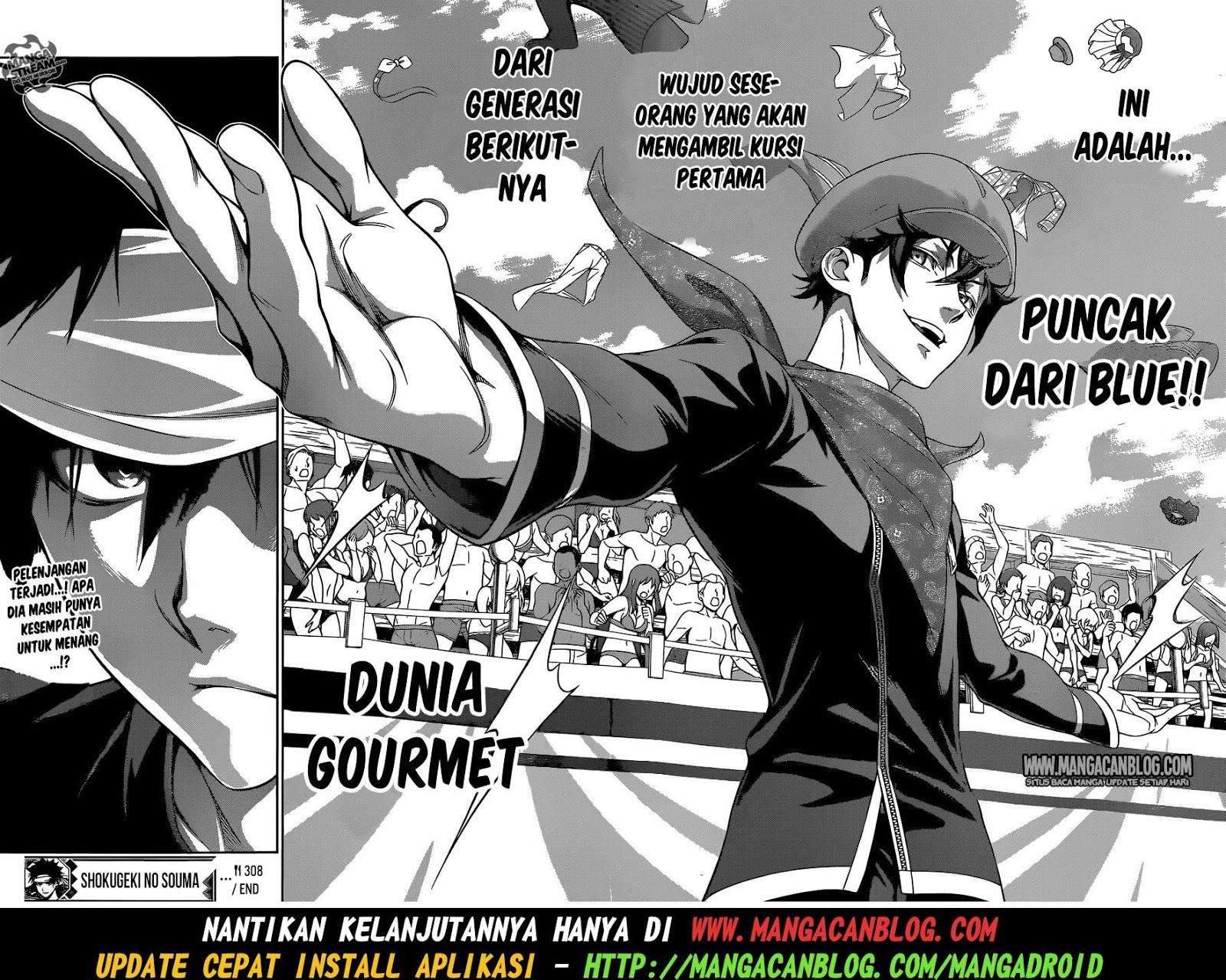 Shokugeki no Souma Chapter 308 - halaman 18