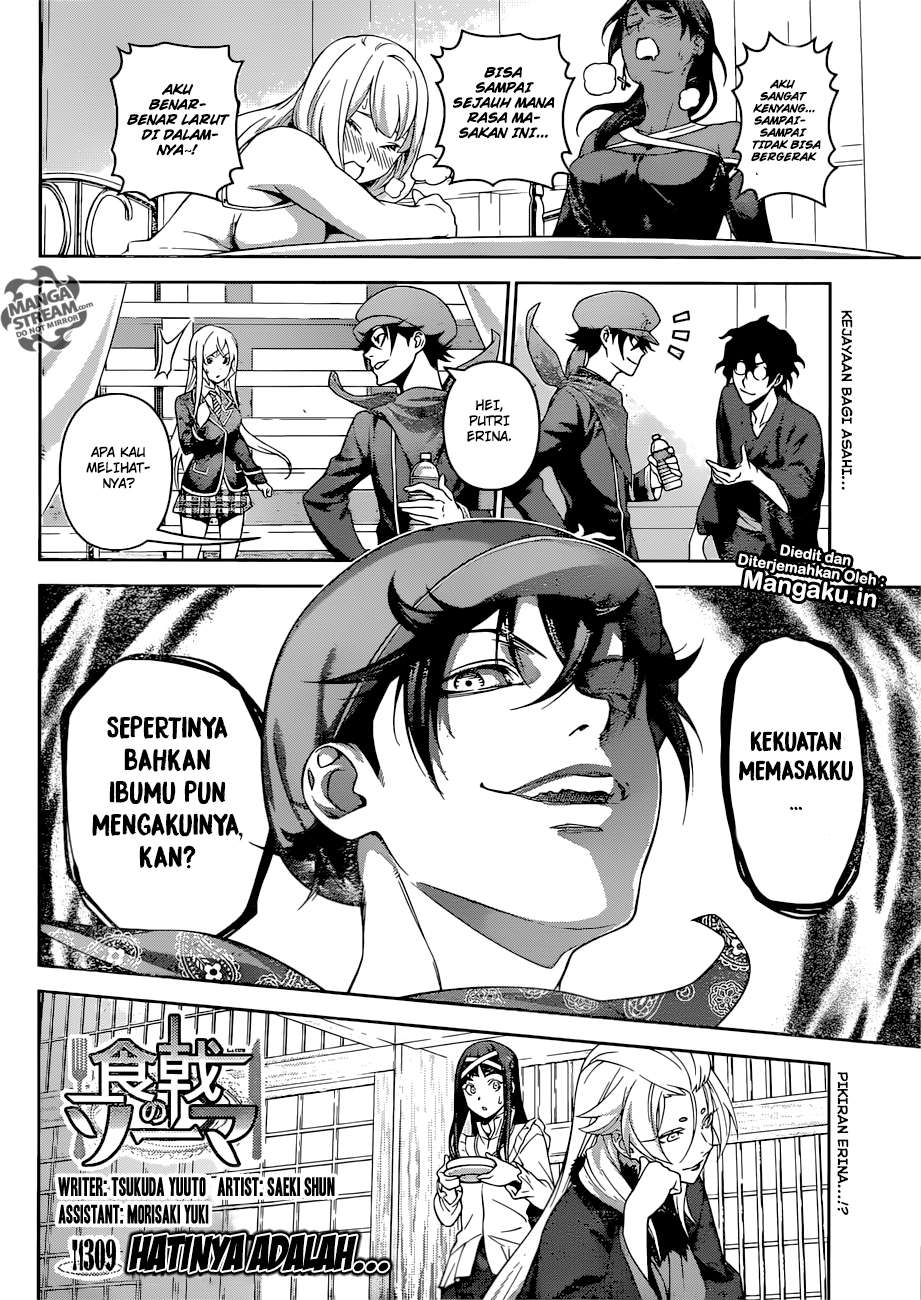Shokugeki no Souma Chapter 309 - halaman 3