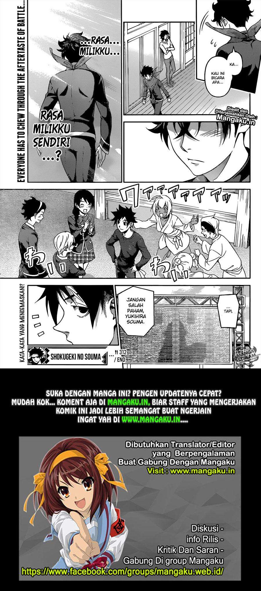 Shokugeki no Souma Chapter 312 - halaman 19