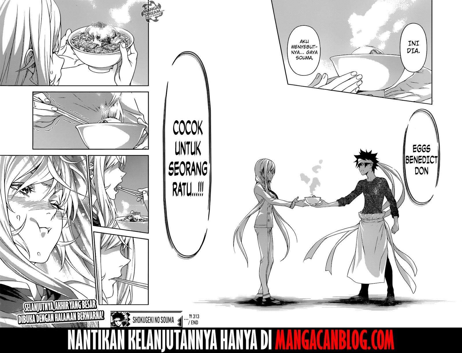 Shokugeki no Souma Chapter 314 - halaman 19