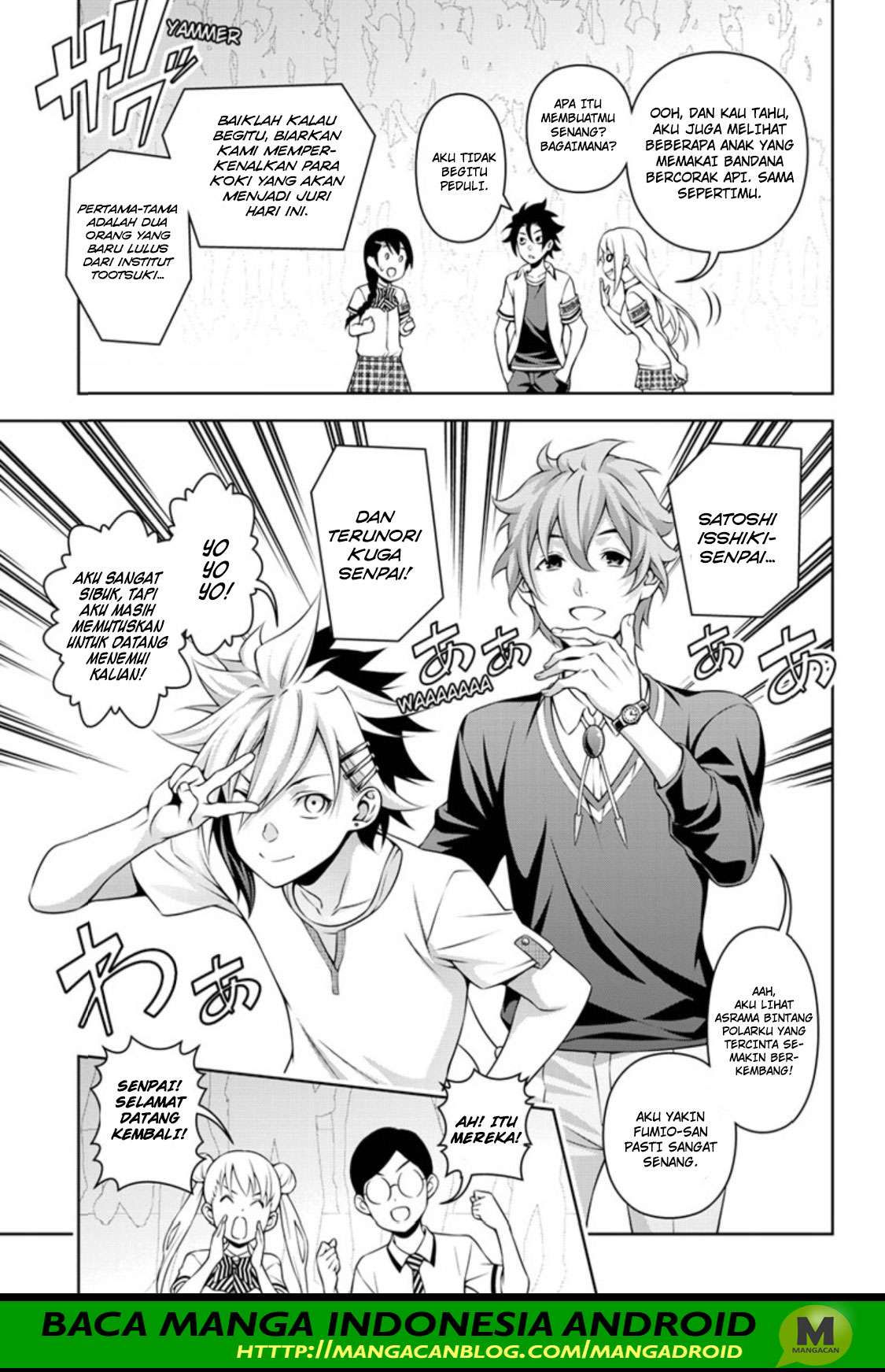 Shokugeki no Souma Chapter 315.1 - halaman 13