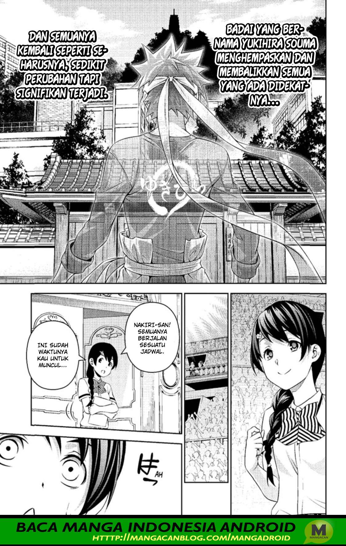 Shokugeki no Souma Chapter 315.1 - halaman 19