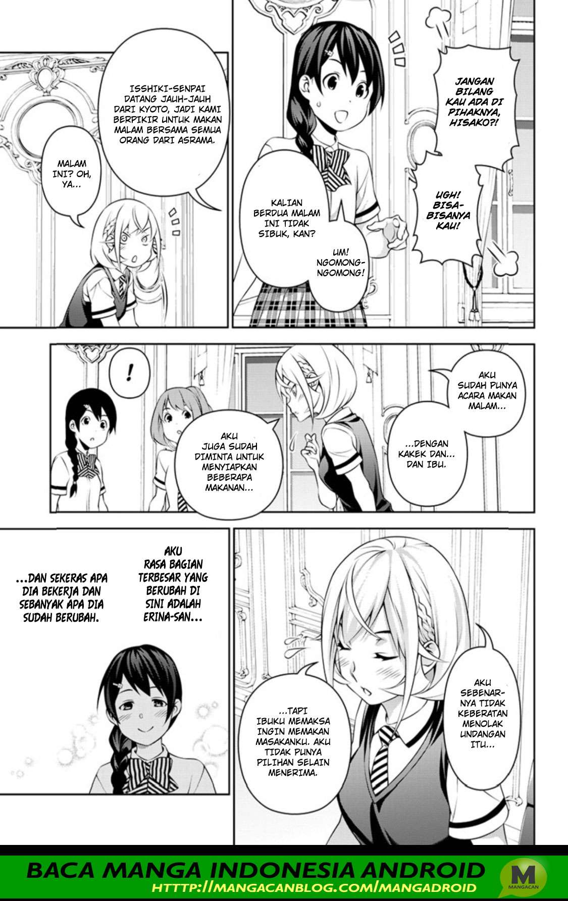 Shokugeki no Souma Chapter 315.1 - halaman 21