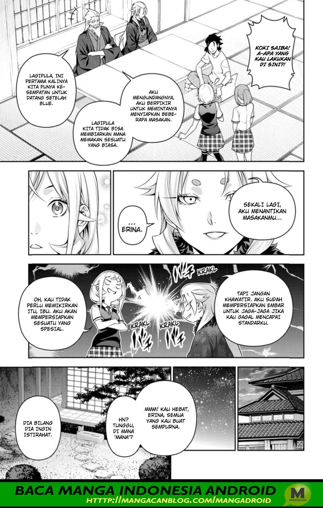 Shokugeki no Souma Chapter 315.1 - halaman 25
