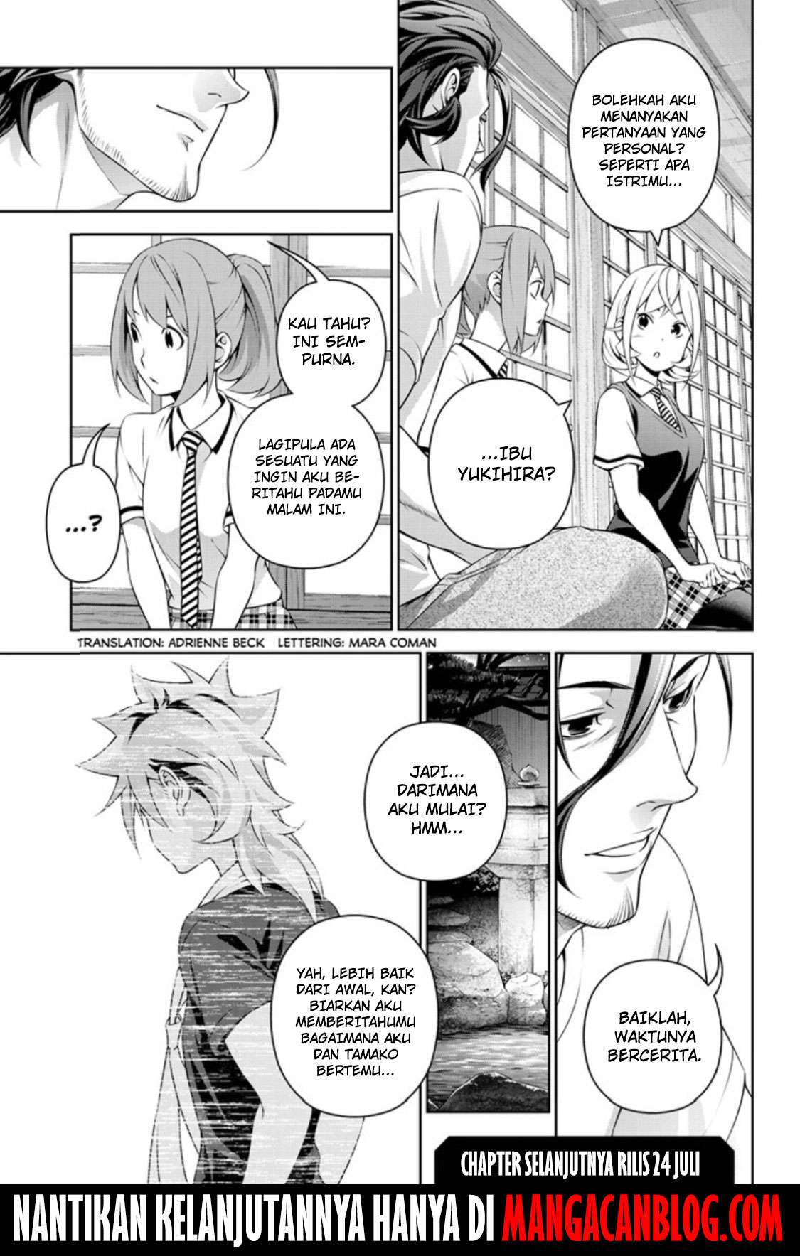 Shokugeki no Souma Chapter 315.1 - halaman 27