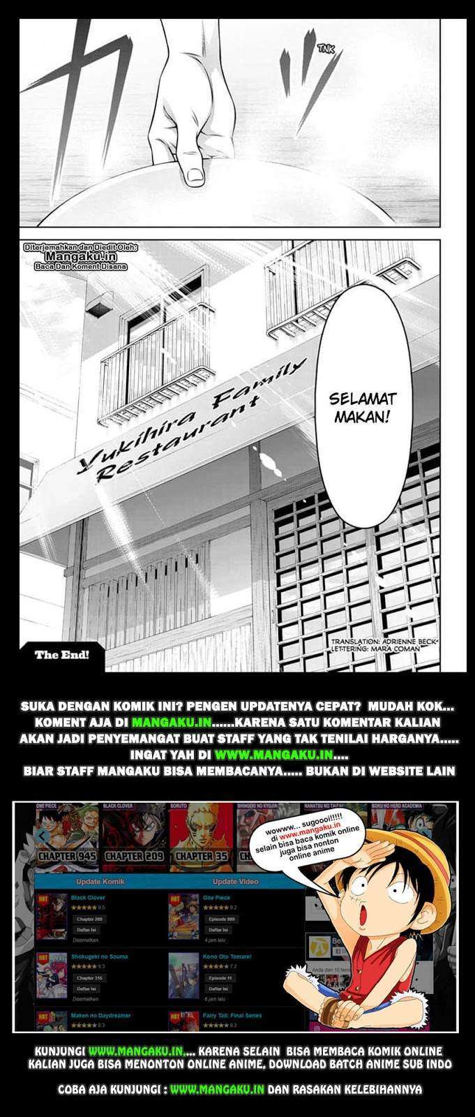 Shokugeki no Souma Chapter 315.3 - halaman 34