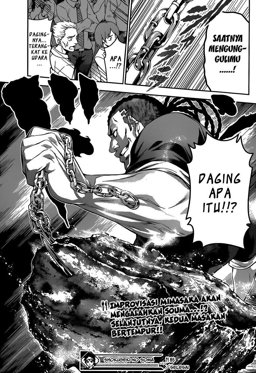 Shokugeki no Souma Chapter 85 - halaman 19