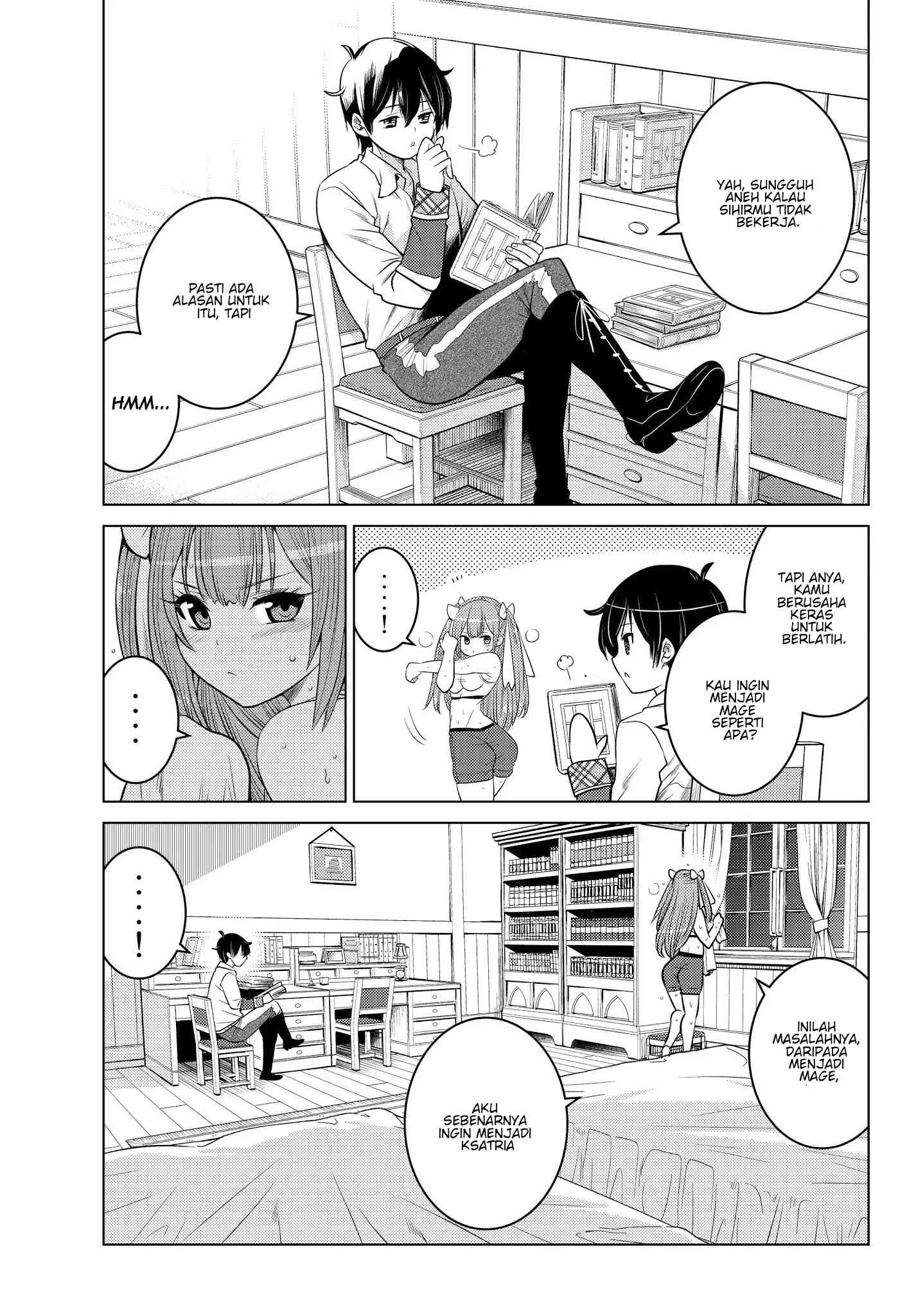 Shokushu Majutsushi no Nariagari Chapter 3 - halaman 3