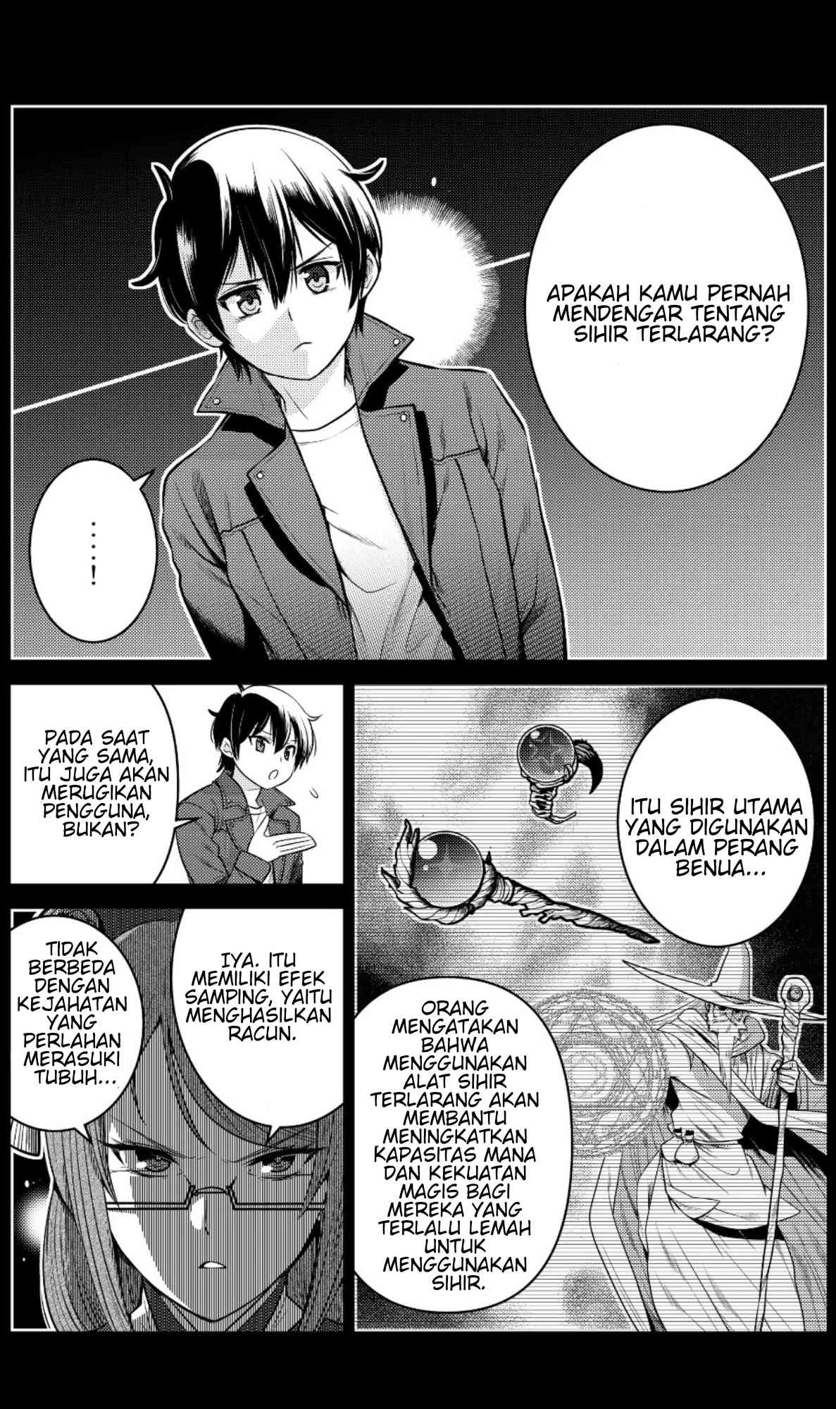 Shokushu Majutsushi no Nariagari Chapter 4 - halaman 3