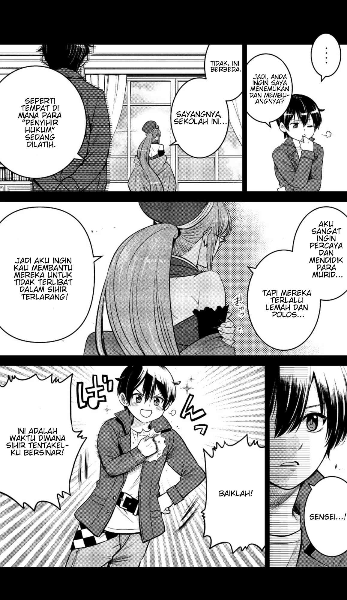 Shokushu Majutsushi no Nariagari Chapter 4 - halaman 4