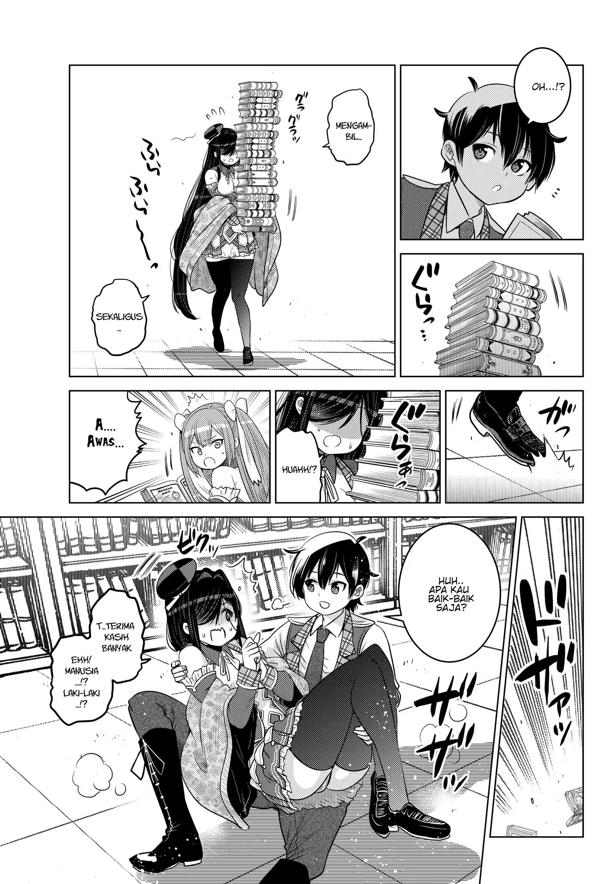 Shokushu Majutsushi no Nariagari Chapter 4 - halaman 9