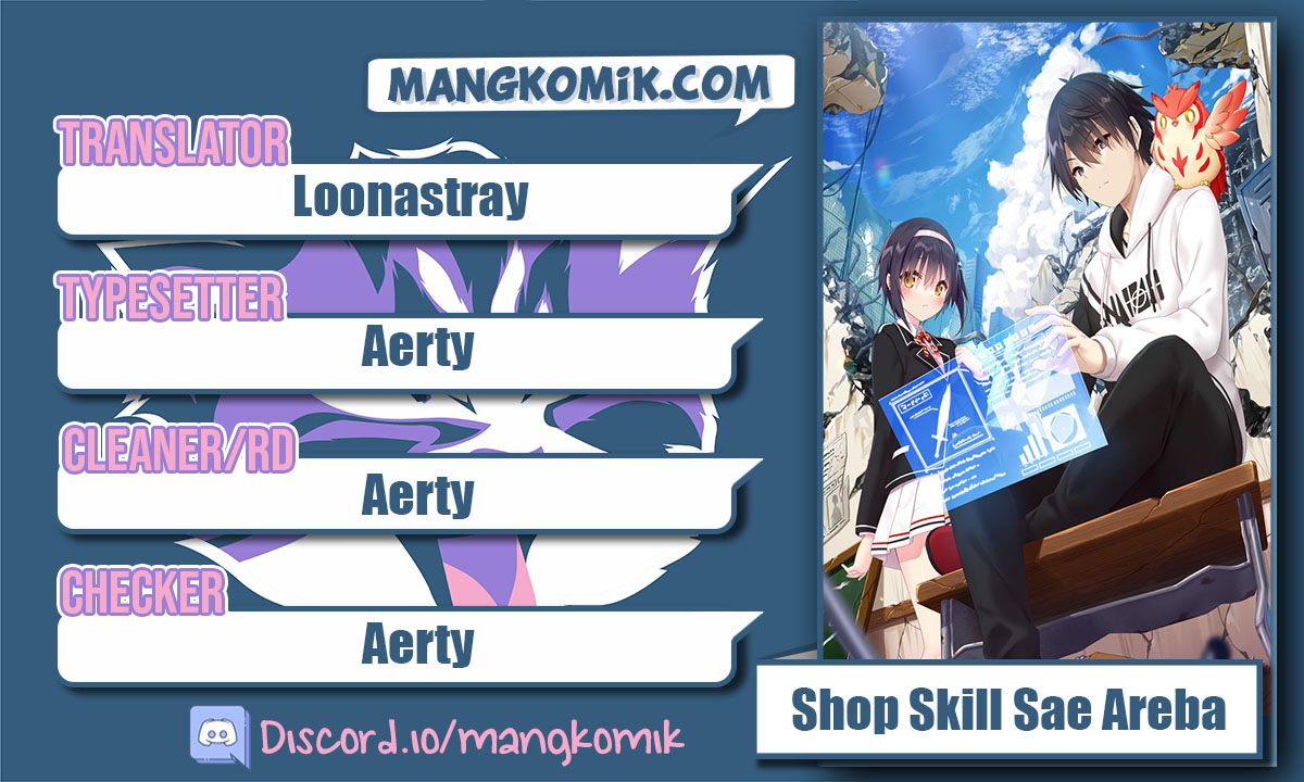 “Shop” Skill Sae Areba, Dungeon-ka Shita Sekai Demo Rakushou da Chapter 3 - halaman 2