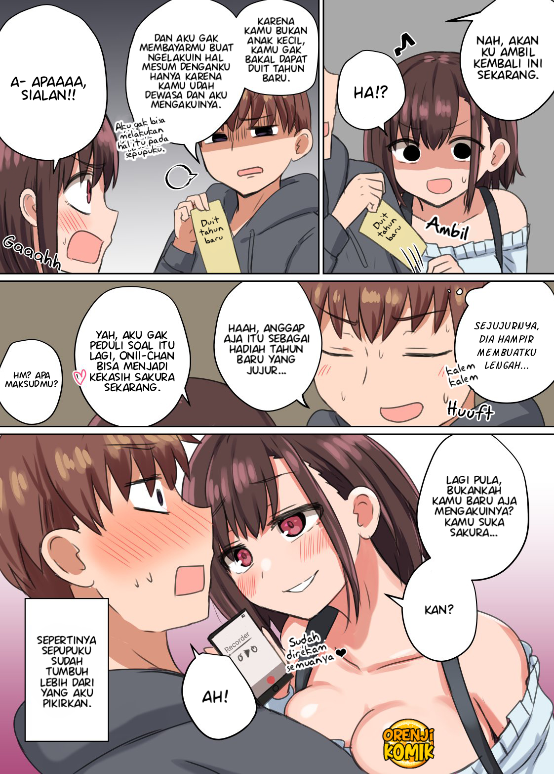 Shougatsu Yasumi ni Kisei shite Juumai no JK ni Okane o Ageru Hanashi Chapter 0 - halaman 5