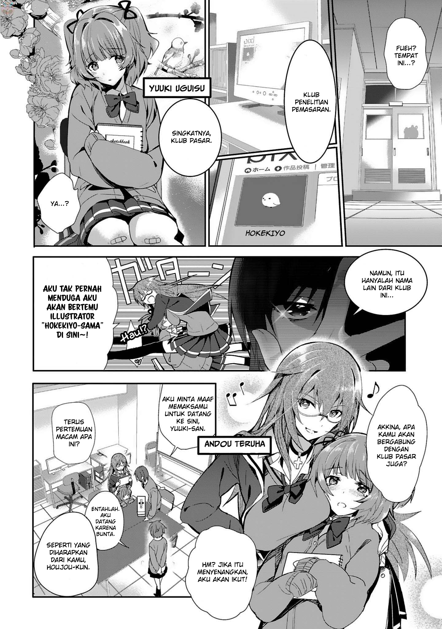 Shoujo-tachi wa Kouya wo Mezasu: Yukidoke no Oto Chapter 1 - halaman 23