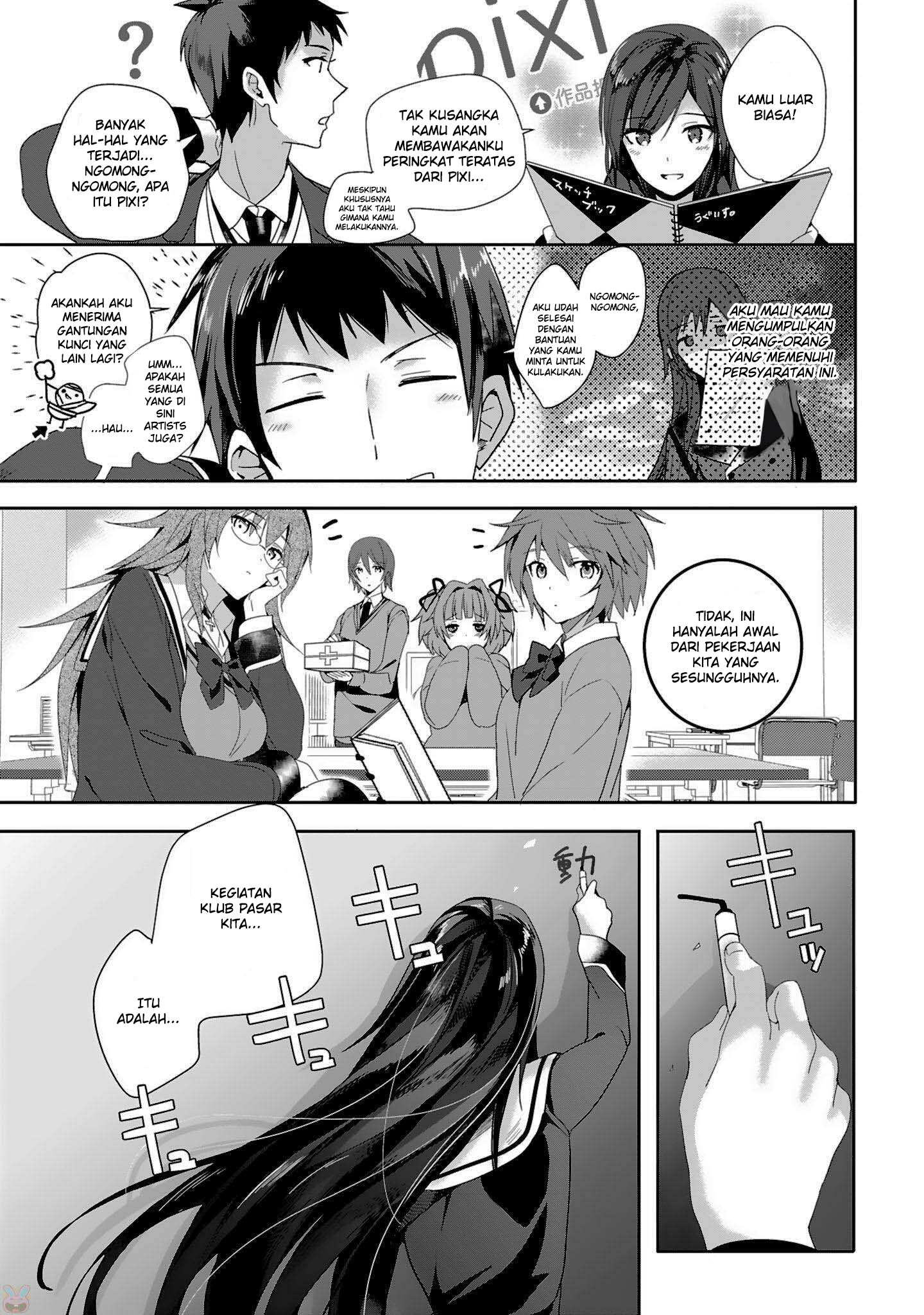 Shoujo-tachi wa Kouya wo Mezasu: Yukidoke no Oto Chapter 1 - halaman 24