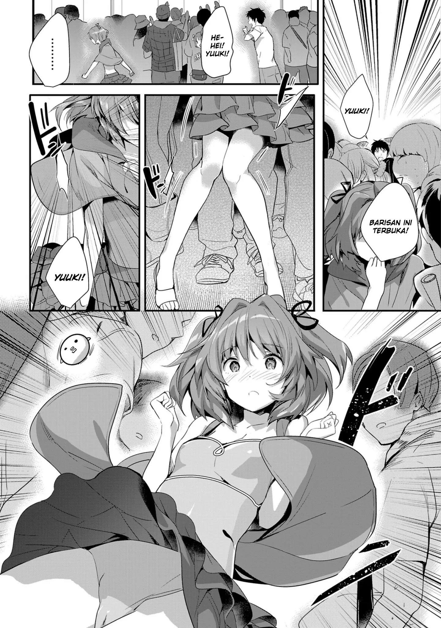 Shoujo-tachi wa Kouya wo Mezasu: Yukidoke no Oto Chapter 10 - halaman 13