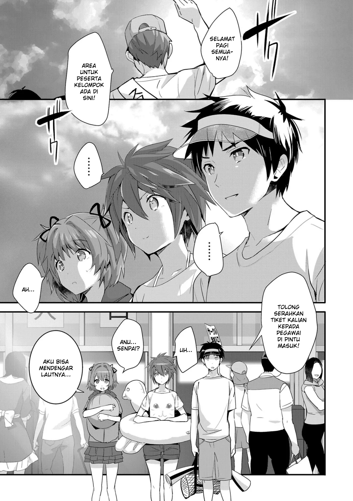 Shoujo-tachi wa Kouya wo Mezasu: Yukidoke no Oto Chapter 10 - halaman 2