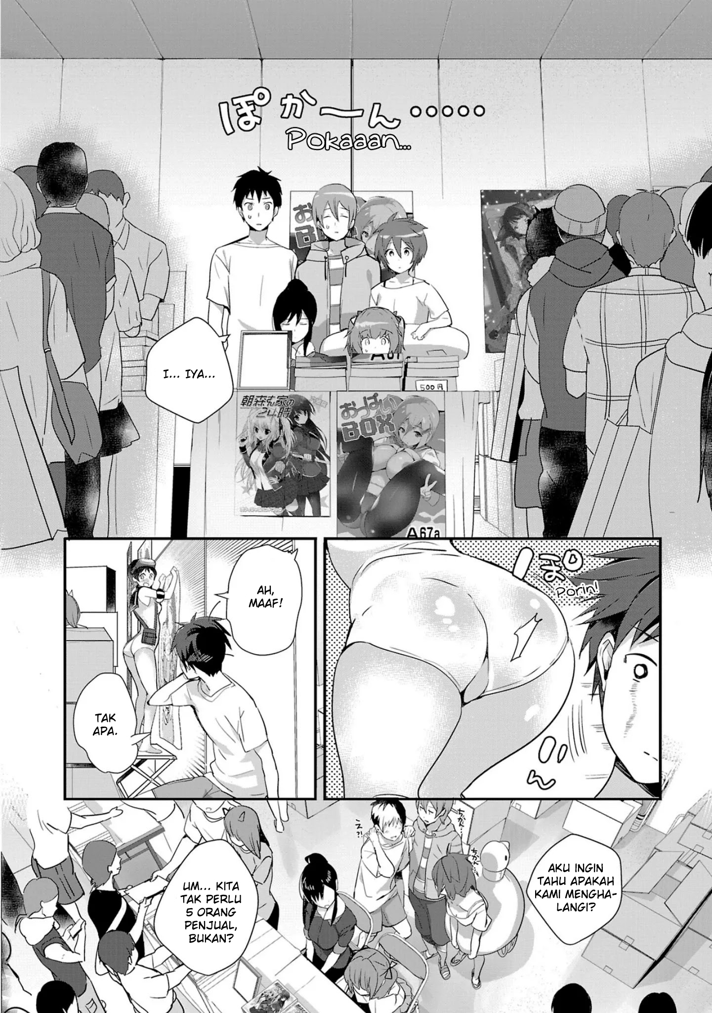 Shoujo-tachi wa Kouya wo Mezasu: Yukidoke no Oto Chapter 10 - halaman 8