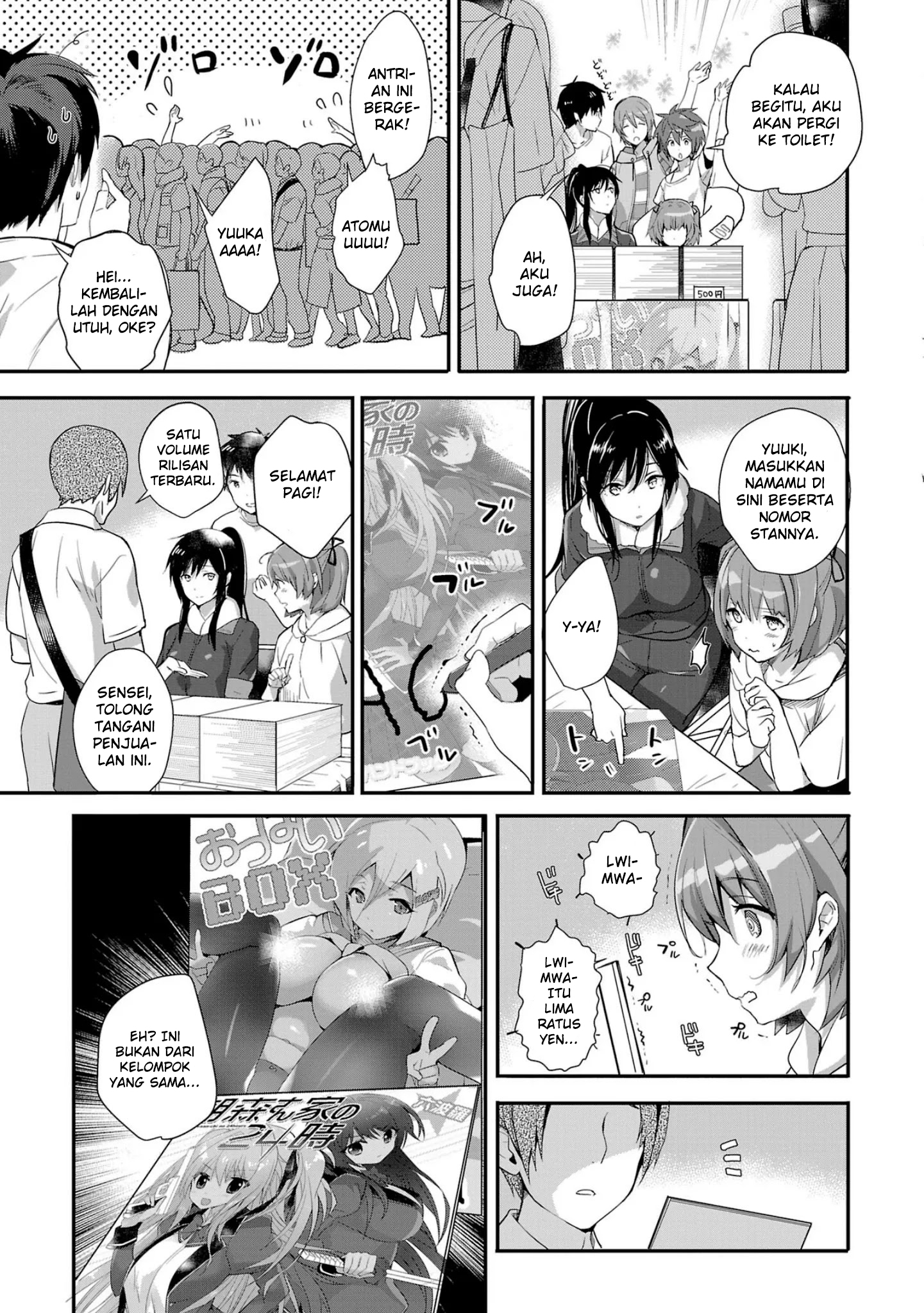 Shoujo-tachi wa Kouya wo Mezasu: Yukidoke no Oto Chapter 10 - halaman 9