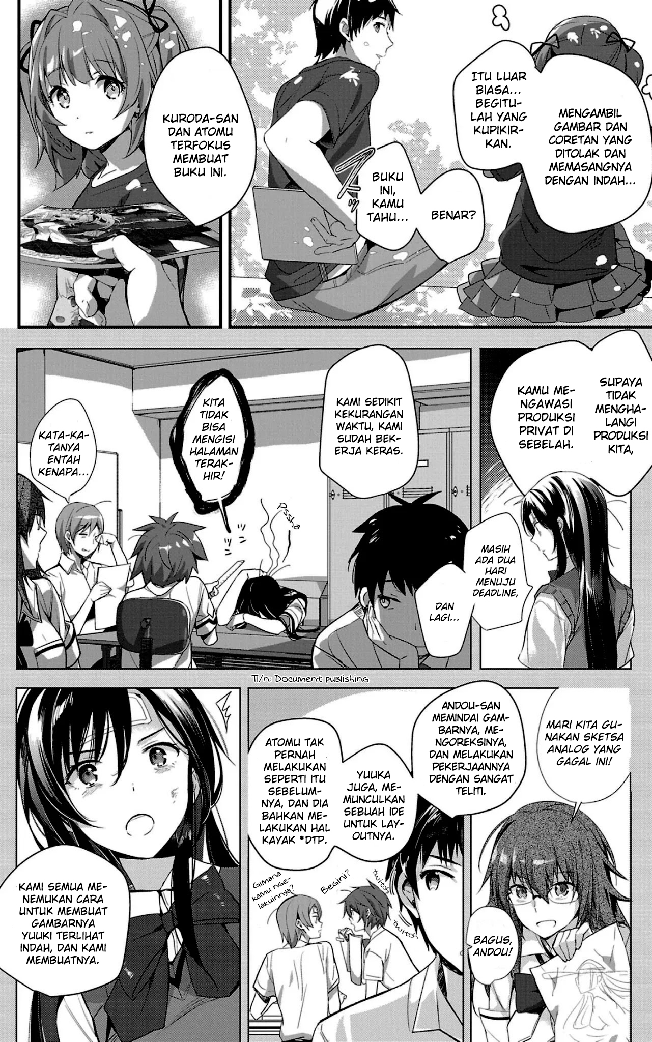 Shoujo-tachi wa Kouya wo Mezasu: Yukidoke no Oto Chapter 11 - halaman 11