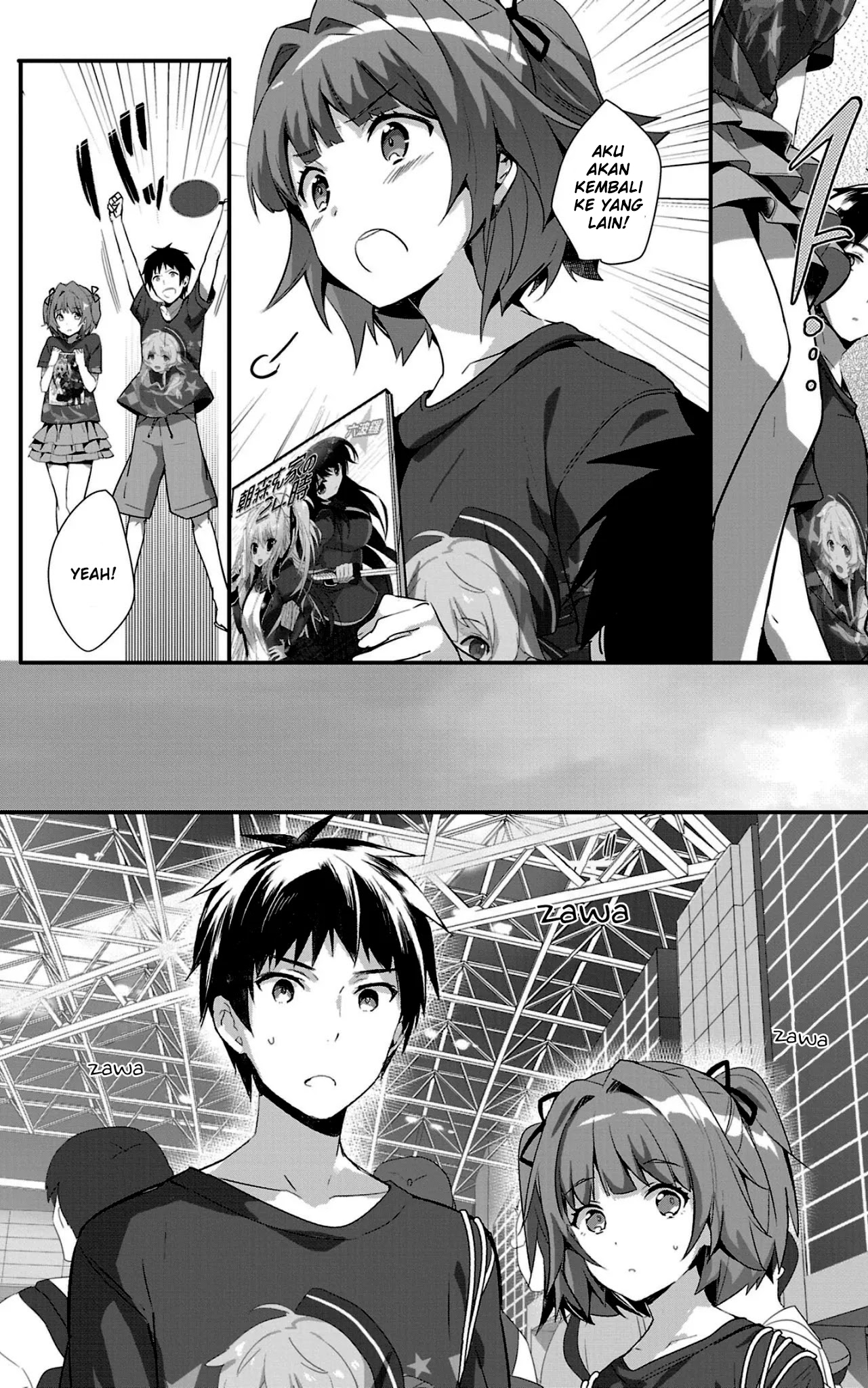 Shoujo-tachi wa Kouya wo Mezasu: Yukidoke no Oto Chapter 11 - halaman 13