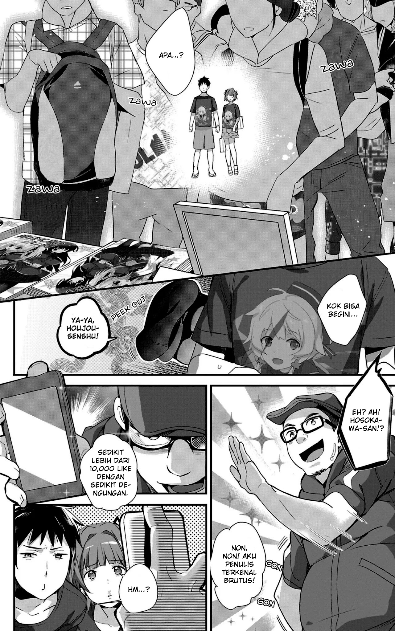 Shoujo-tachi wa Kouya wo Mezasu: Yukidoke no Oto Chapter 11 - halaman 14