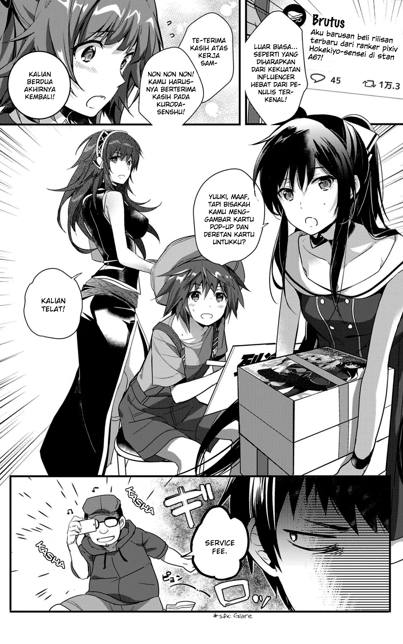 Shoujo-tachi wa Kouya wo Mezasu: Yukidoke no Oto Chapter 11 - halaman 15