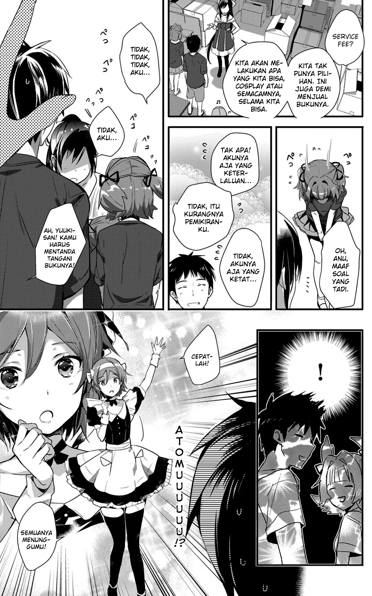 Shoujo-tachi wa Kouya wo Mezasu: Yukidoke no Oto Chapter 11 - halaman 16