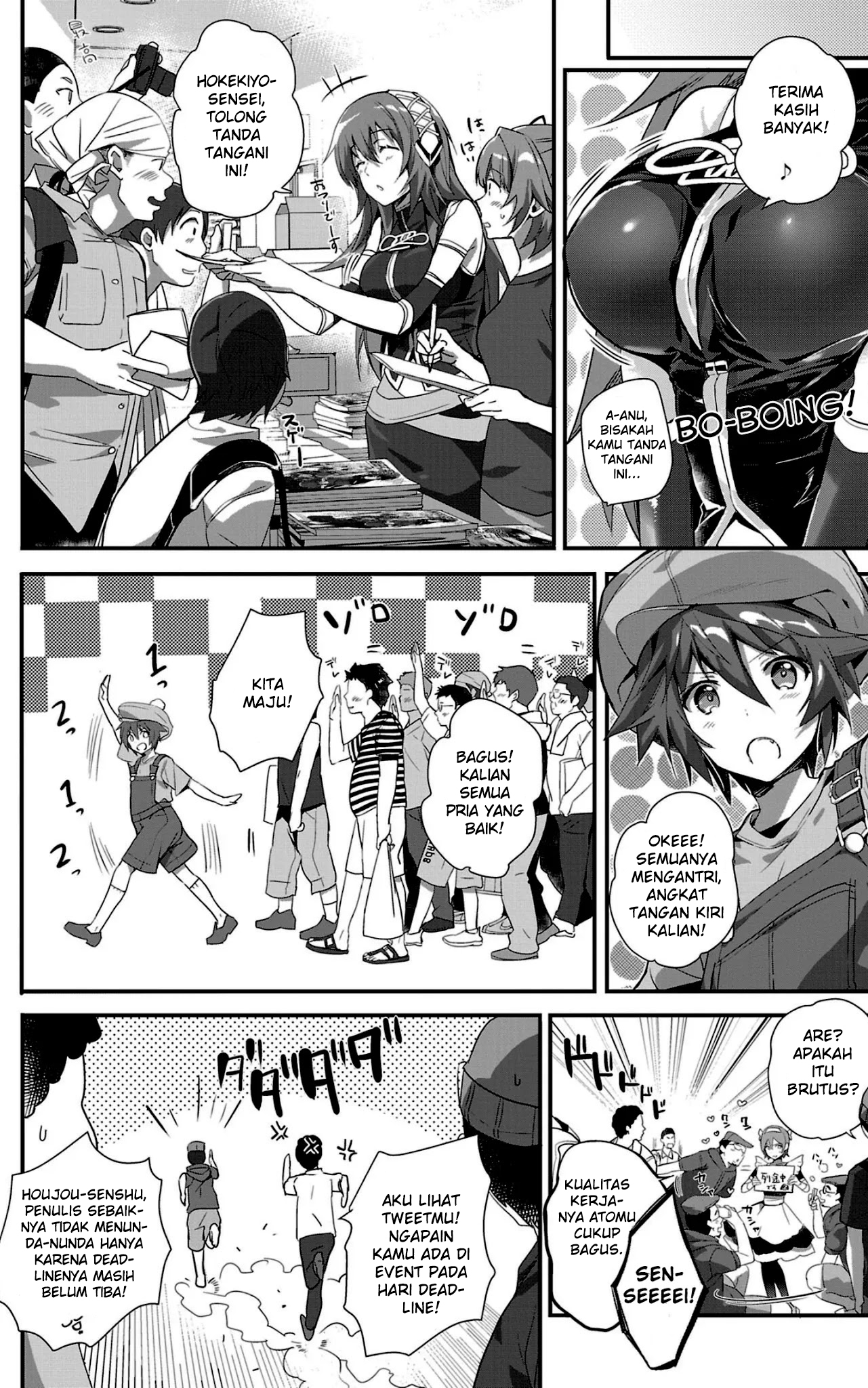 Shoujo-tachi wa Kouya wo Mezasu: Yukidoke no Oto Chapter 11 - halaman 17