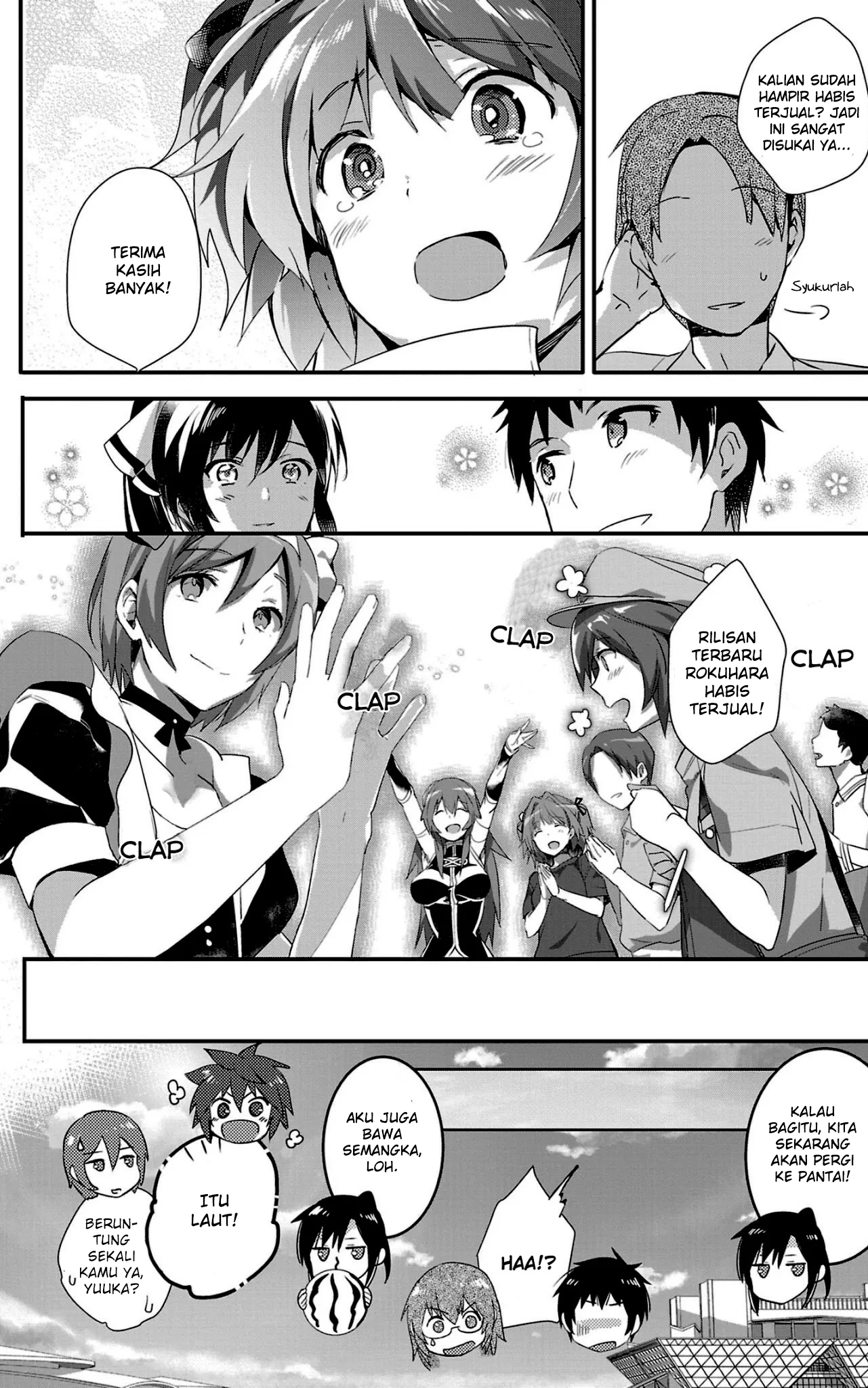 Shoujo-tachi wa Kouya wo Mezasu: Yukidoke no Oto Chapter 11 - halaman 21