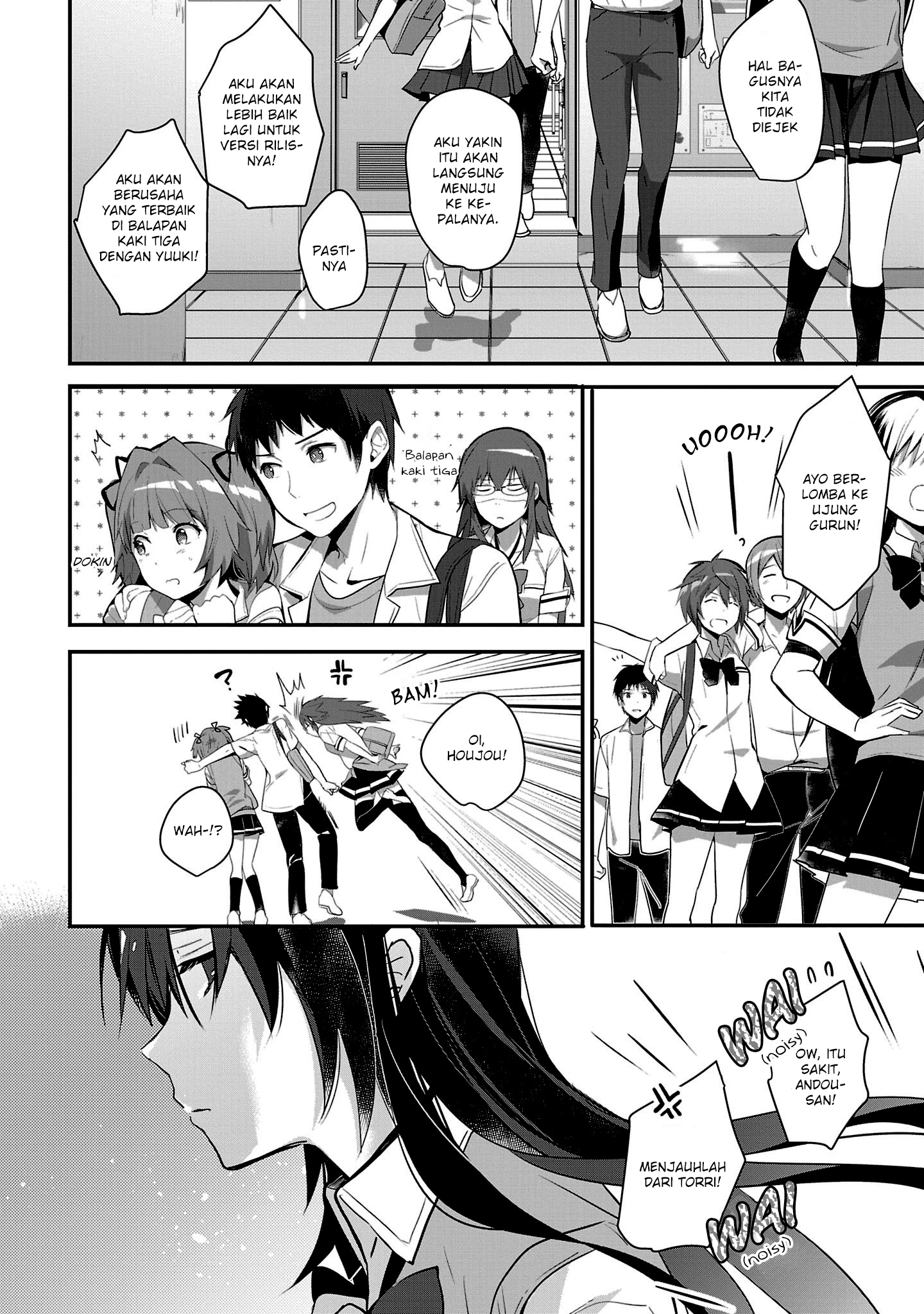 Shoujo-tachi wa Kouya wo Mezasu: Yukidoke no Oto Chapter 13 - halaman 13