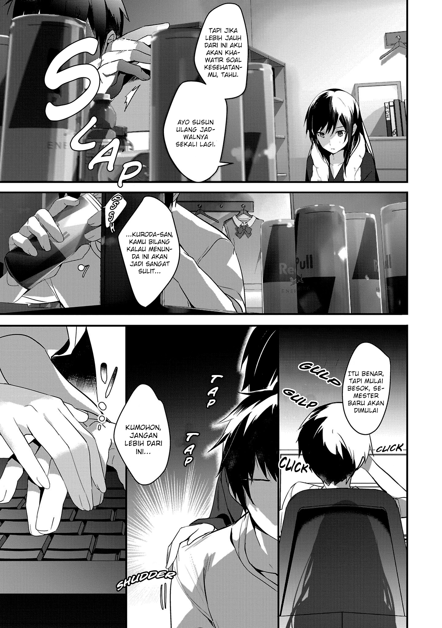 Shoujo-tachi wa Kouya wo Mezasu: Yukidoke no Oto Chapter 13 - halaman 4